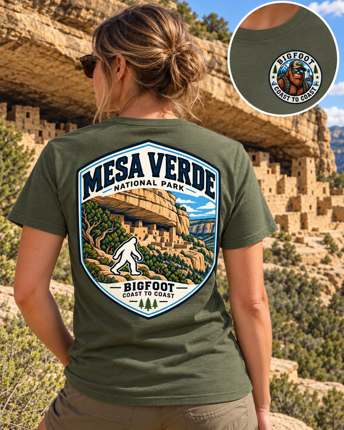 Mesa Verde Bigfoot BadgeNational Park