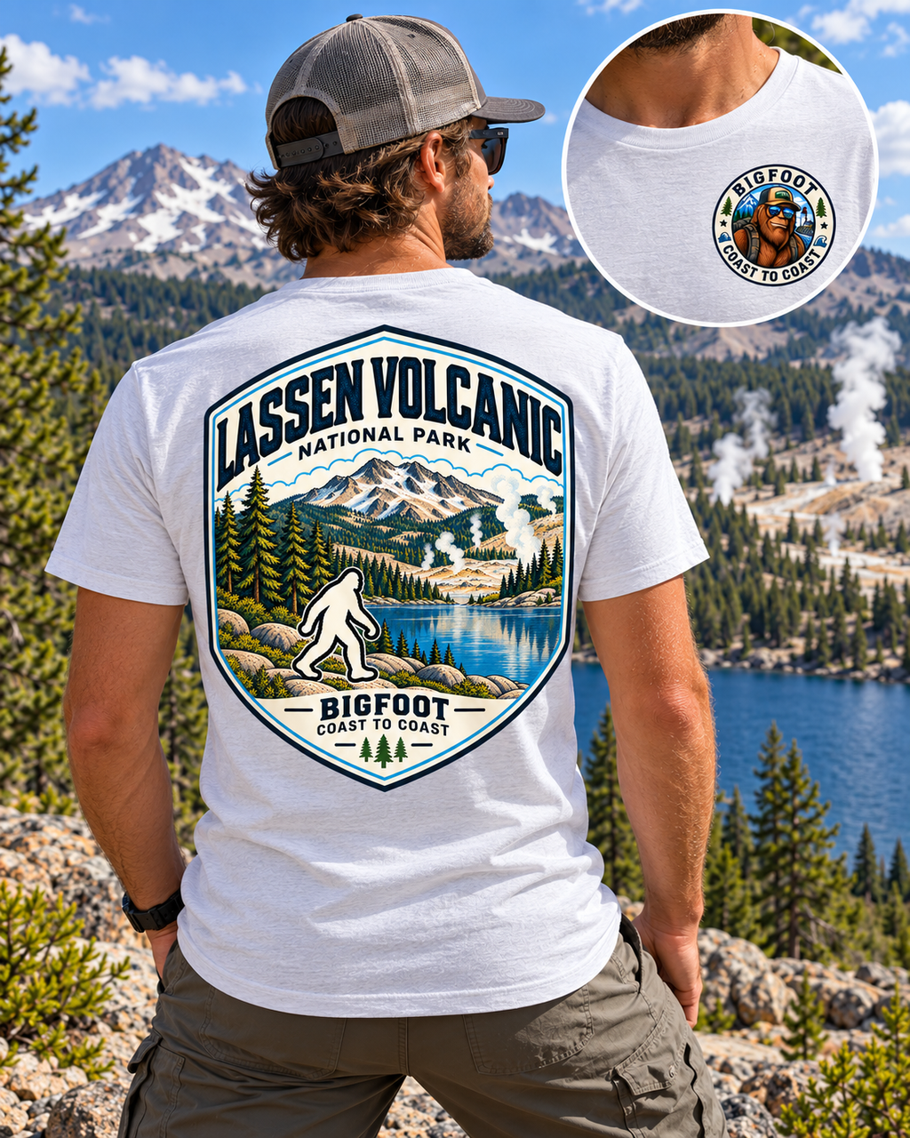 Lassen Volcanic Bigfoot - National Park