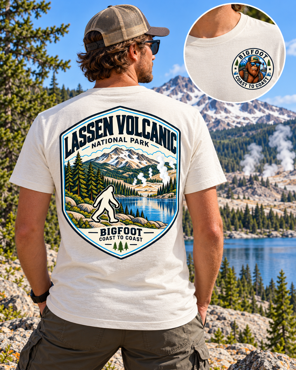 Lassen Volcanic Bigfoot - National Park