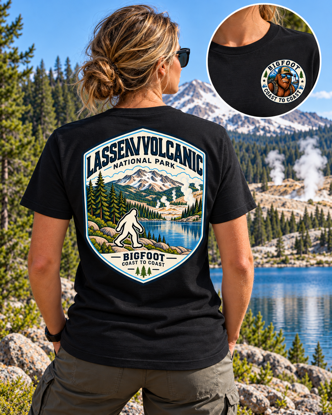 Lassen Volcanic Bigfoot - National Park
