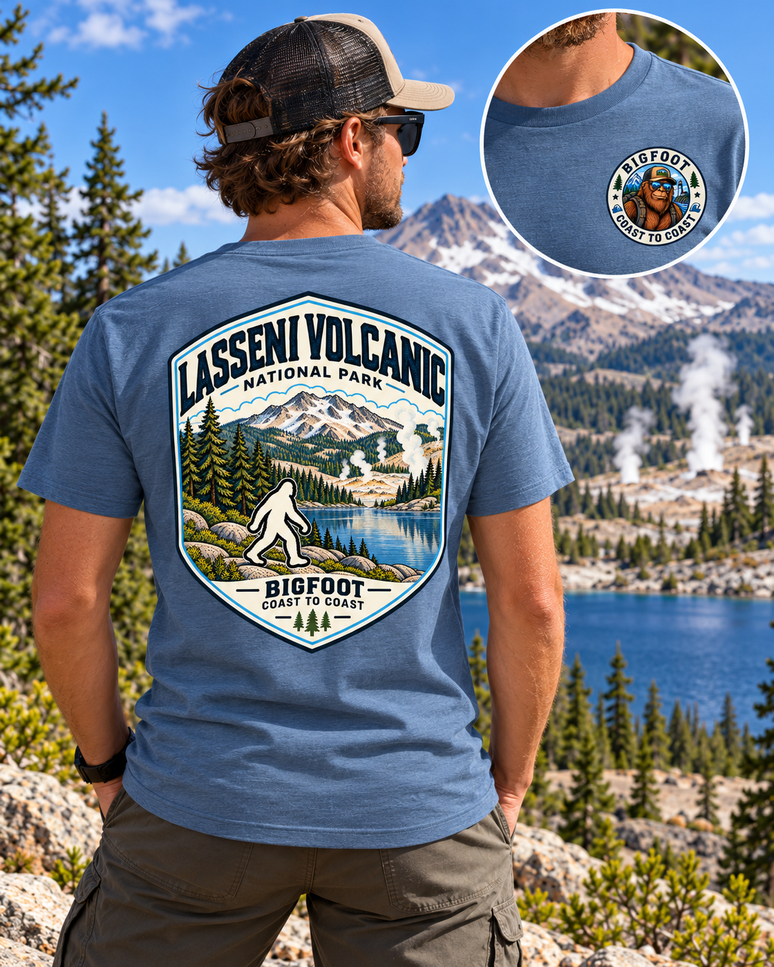 Lassen Volcanic Bigfoot - National Park