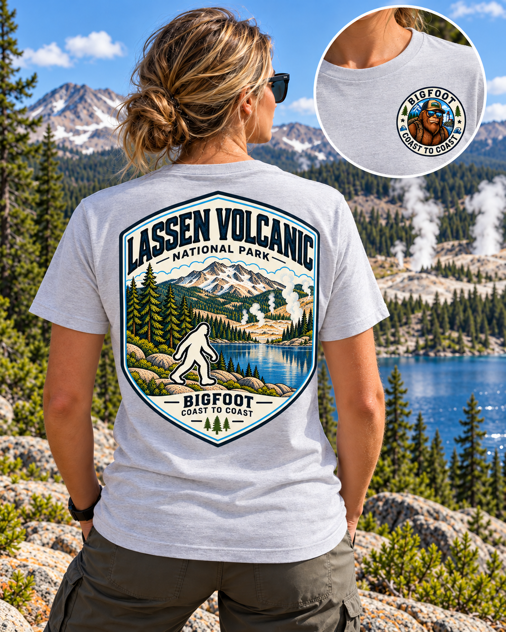Lassen Volcanic Bigfoot - National Park