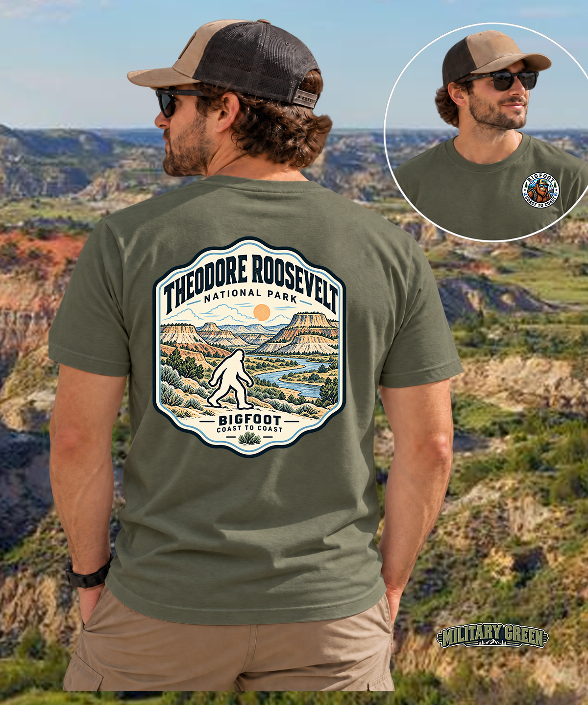 Theodore Roosevelt Bigfoot - National Park