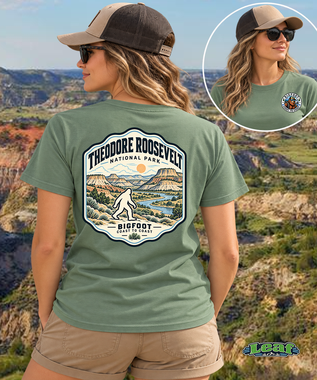 Theodore Roosevelt Bigfoot - National Park