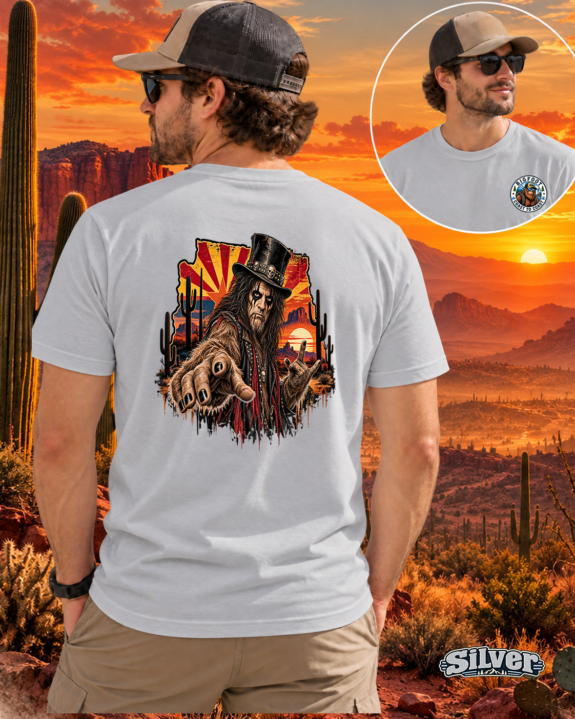 Arizona Bigfoot - Rocker in the Desert