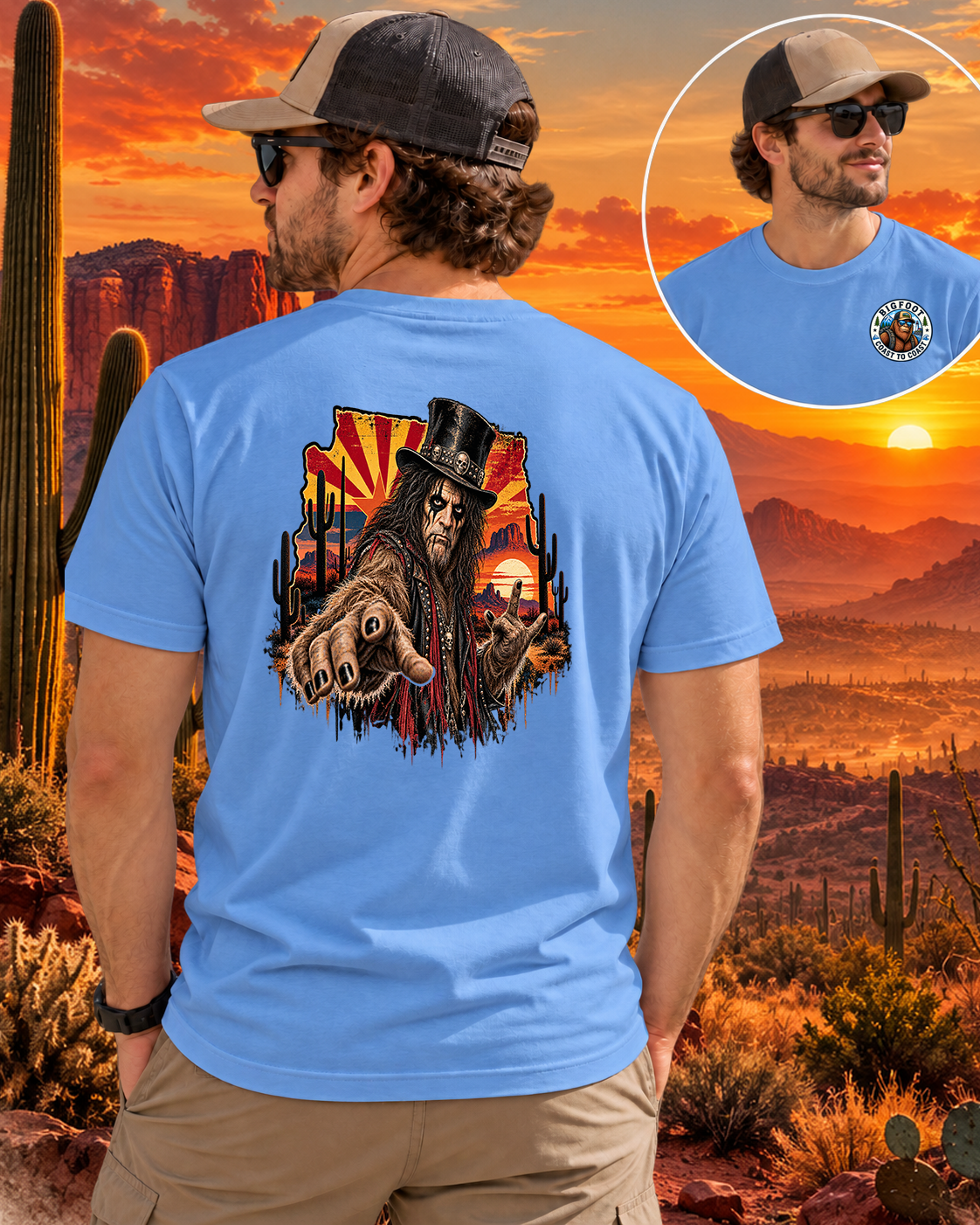 Arizona Bigfoot - Rocker in the Desert