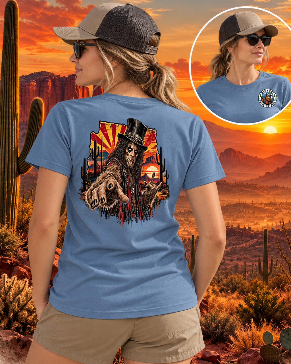 Arizona Bigfoot - Rocker in the Desert