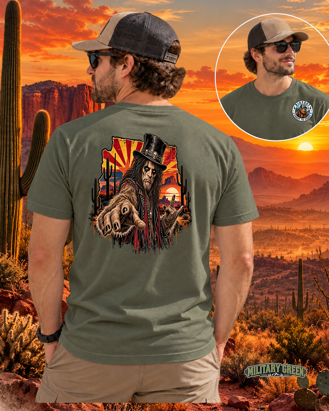 Arizona Bigfoot - Rocker in the Desert