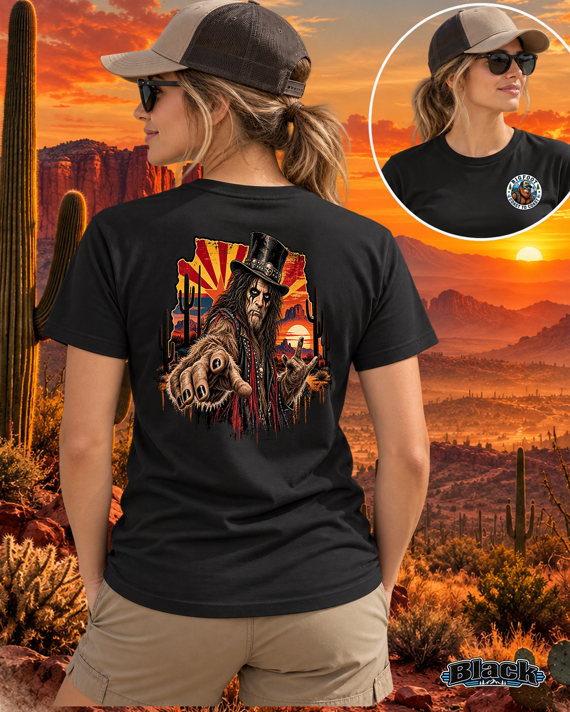 Arizona Bigfoot - Rocker in the Desert