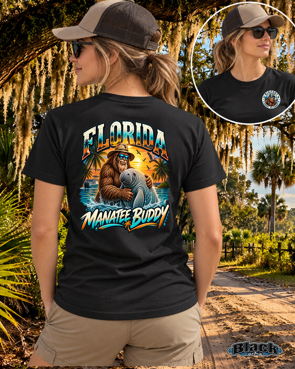 Florida Bigfoot - Manatee Buddy