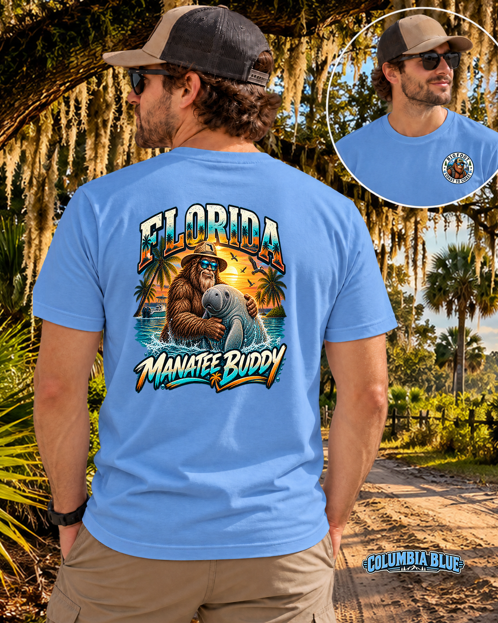 Florida Bigfoot - Manatee Buddy