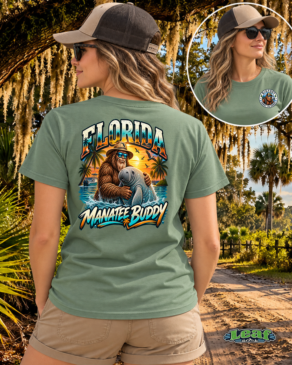Florida Bigfoot - Manatee Buddy