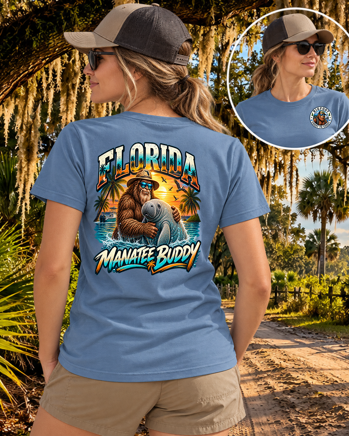 Florida Bigfoot - Manatee Buddy