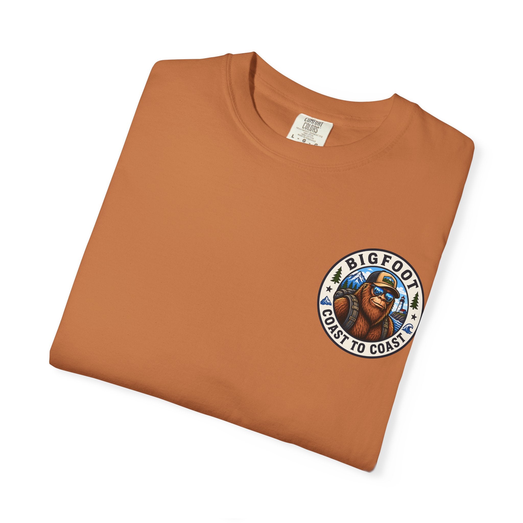 Coast To Coast Bigfoot - Arizona Bigfoot Basketball T-Shirt