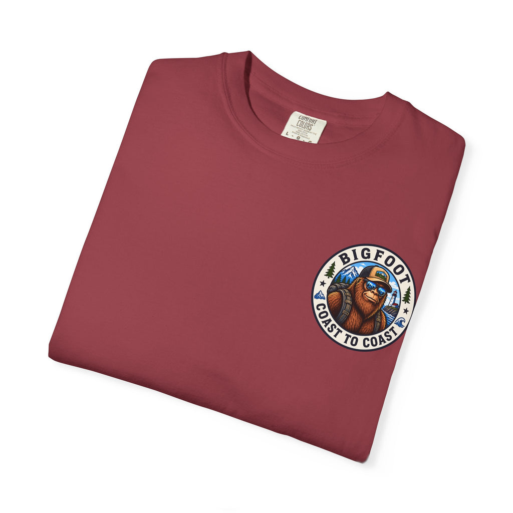 Coast To Coast Bigfoot - Arizona Bigfoot Basketball T-Shirt