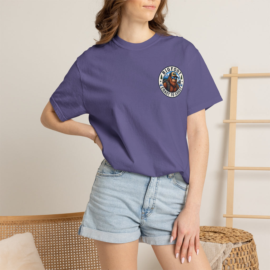 Coast To Coast Bigfoot - Arizona Bigfoot Basketball T-Shirt
