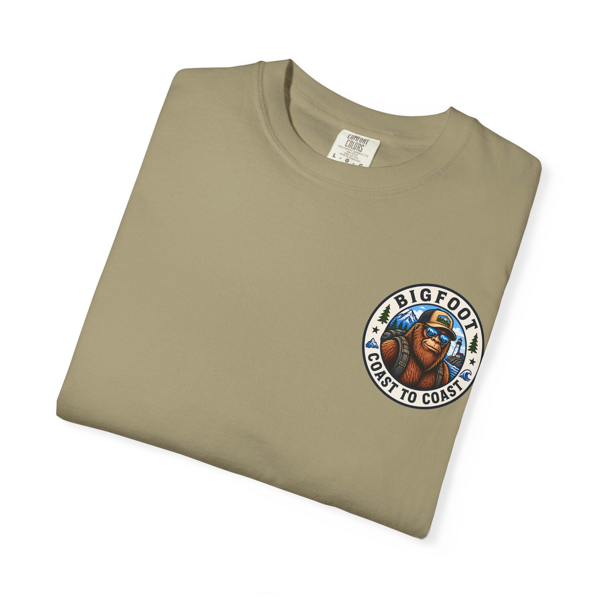 Coast To Coast Bigfoot - Arizona Bigfoot Basketball T-Shirt