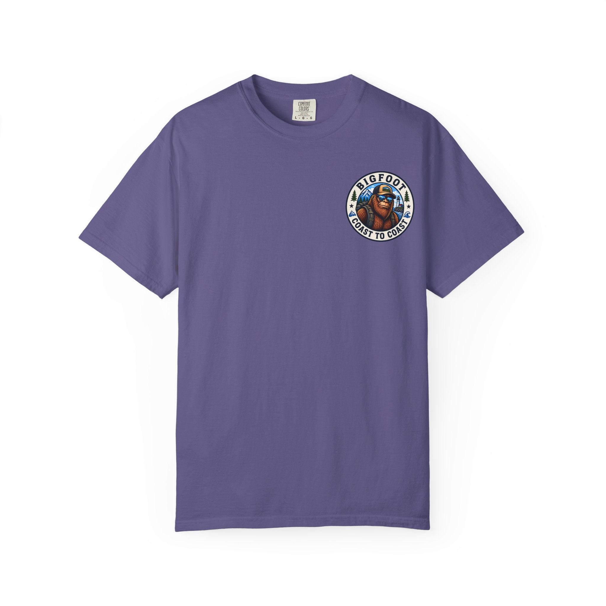 Coast To Coast Bigfoot - Arizona Bigfoot Basketball T-Shirt
