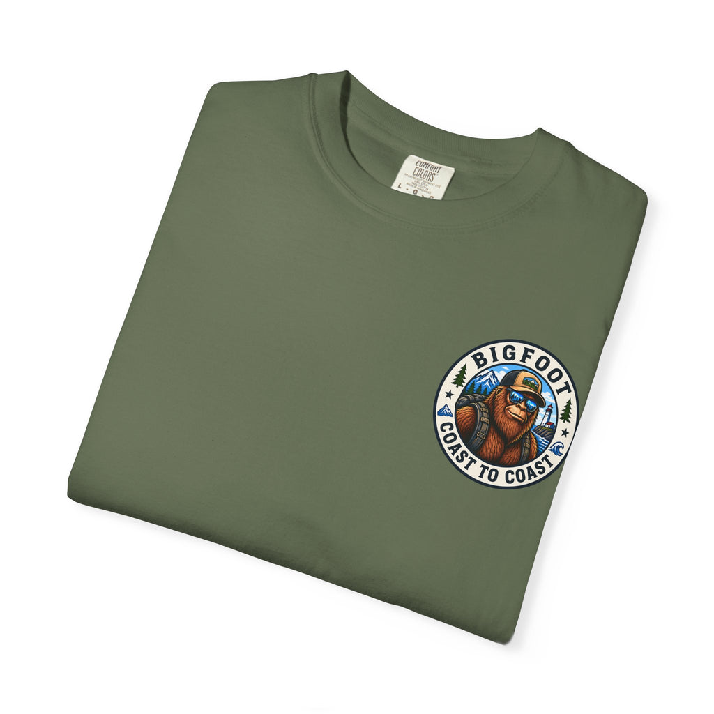 Coast To Coast Bigfoot - Arizona Bigfoot Basketball T-Shirt