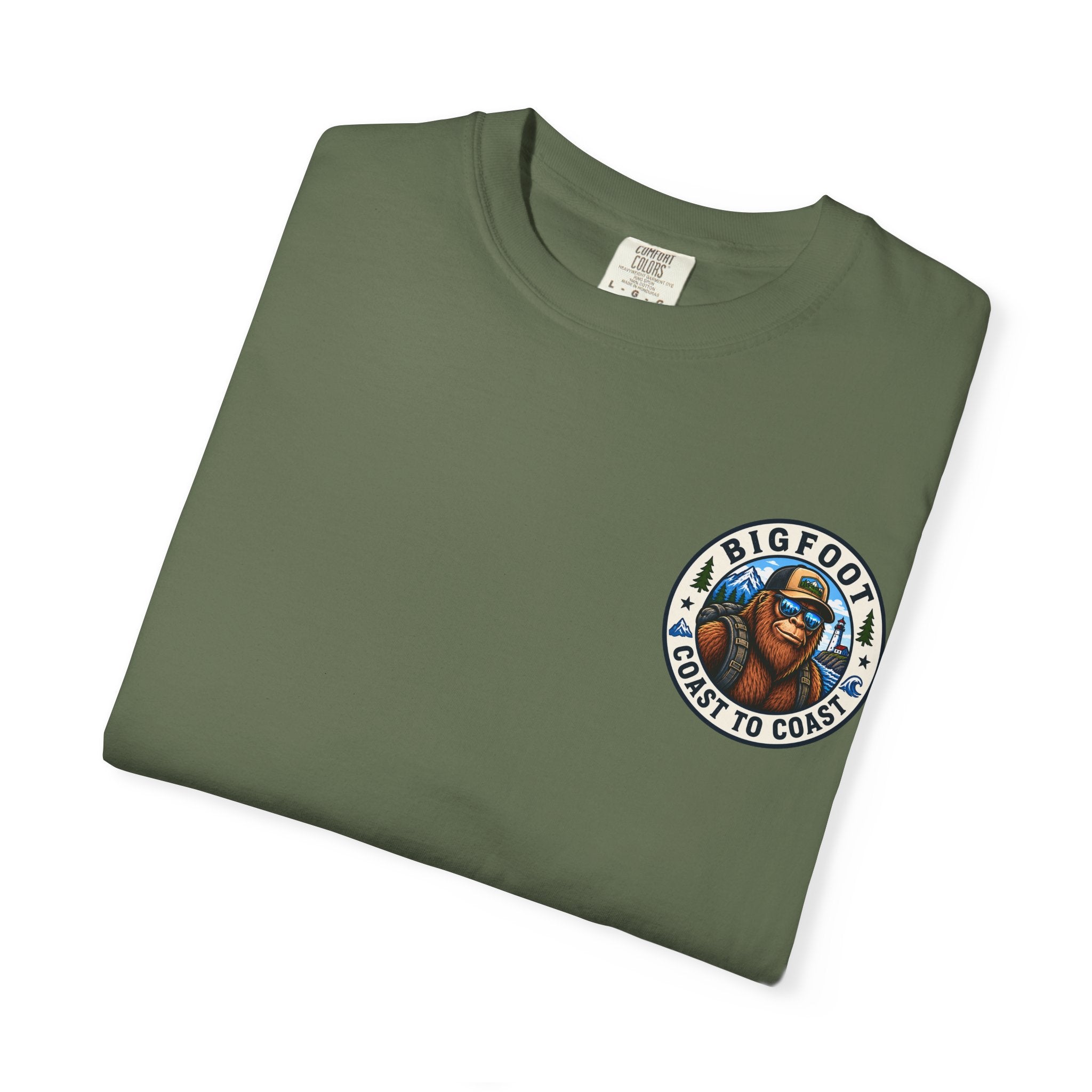 Coast To Coast Bigfoot - Arizona Bigfoot Basketball T-Shirt