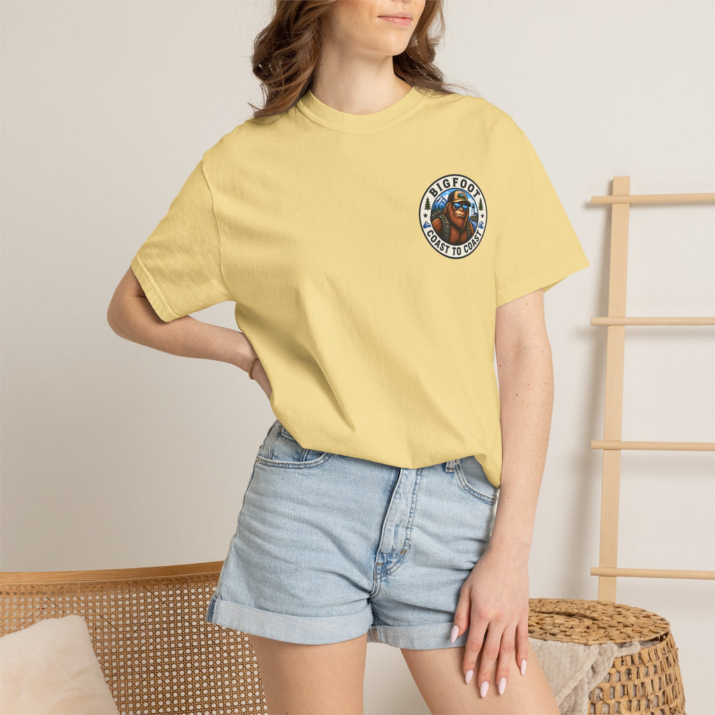 Coast To Coast Bigfoot - Arizona Bigfoot Basketball T-Shirt