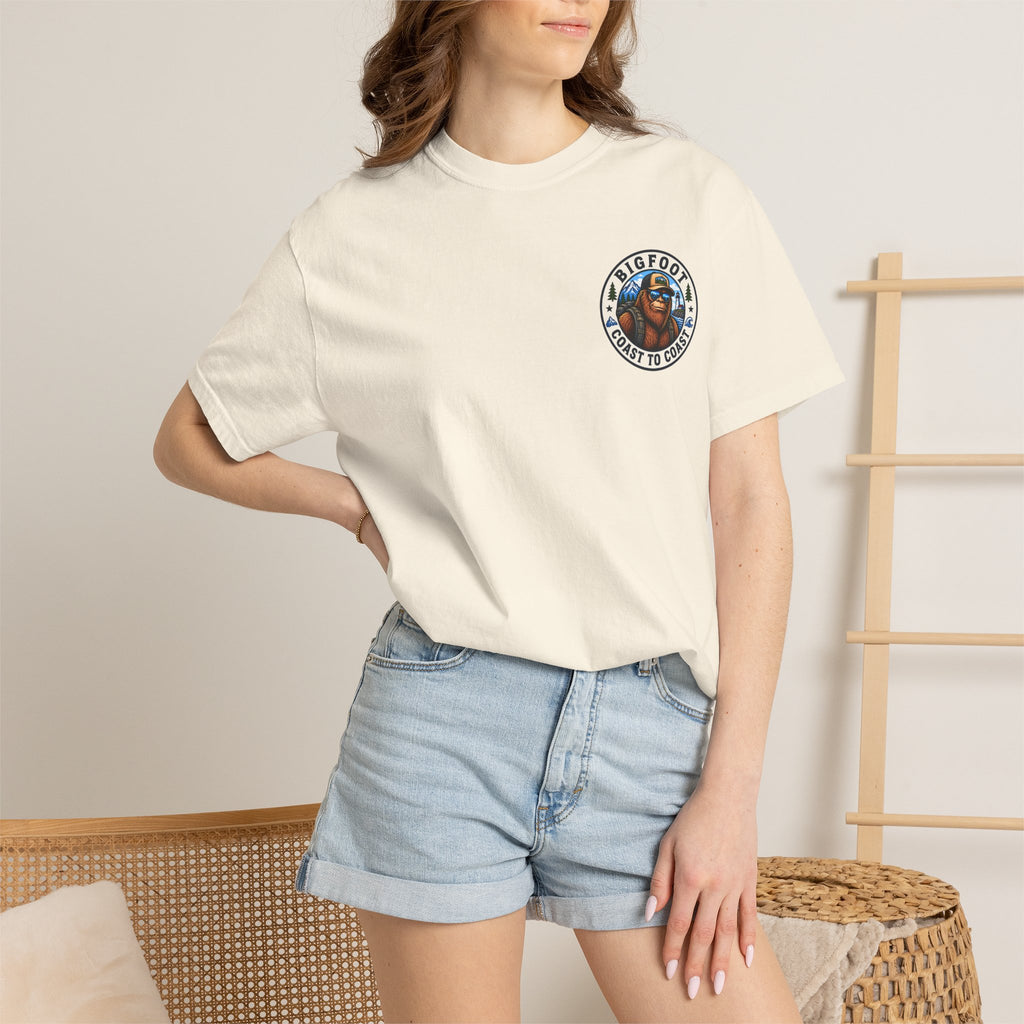 Coast To Coast Bigfoot - Arizona Bigfoot Basketball T-Shirt