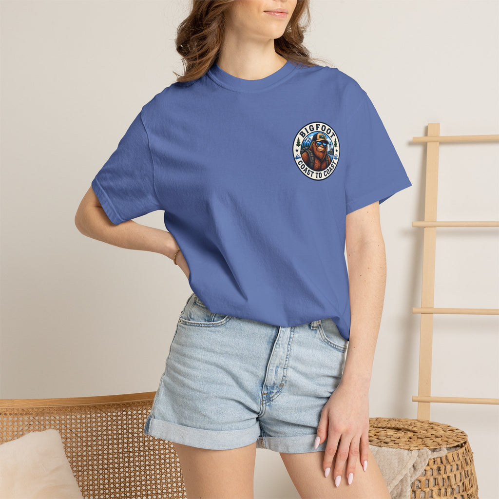Coast To Coast Bigfoot - Arizona Bigfoot Basketball T-Shirt