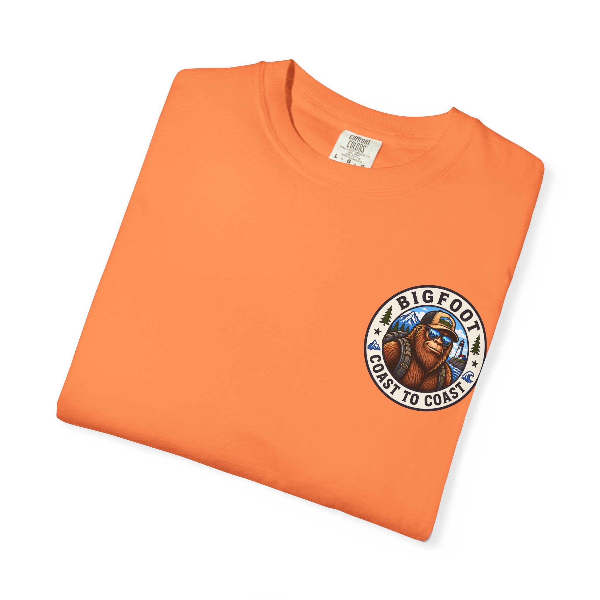 Coast To Coast Bigfoot - Arizona Bigfoot Basketball T-Shirt
