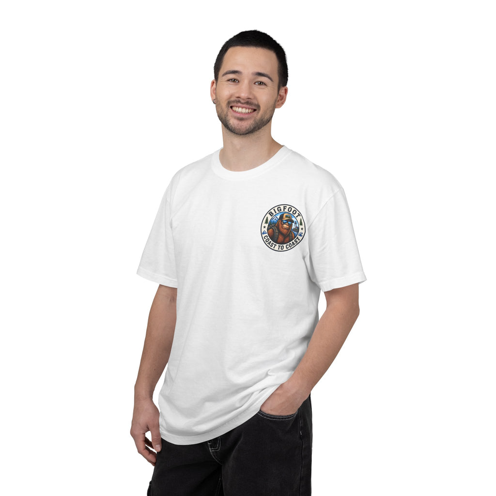 Coast To Coast Bigfoot - Arizona Bigfoot Basketball T-Shirt