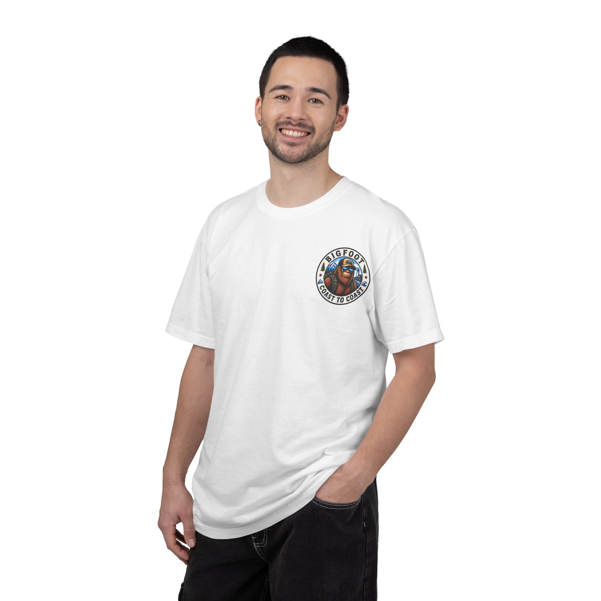 Coast To Coast Bigfoot - Arizona Bigfoot Basketball T-Shirt