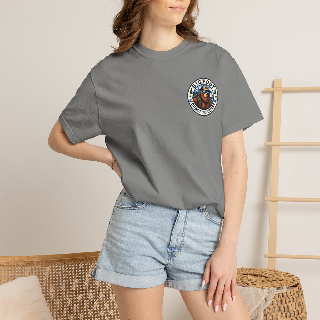 Coast To Coast Bigfoot - Arizona Bigfoot Basketball T-Shirt