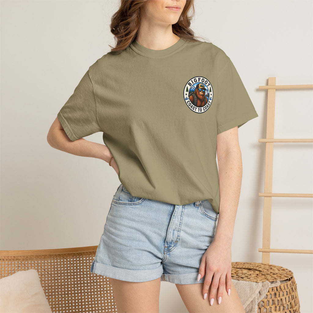 Coast To Coast Bigfoot - Arizona Bigfoot Basketball T-Shirt