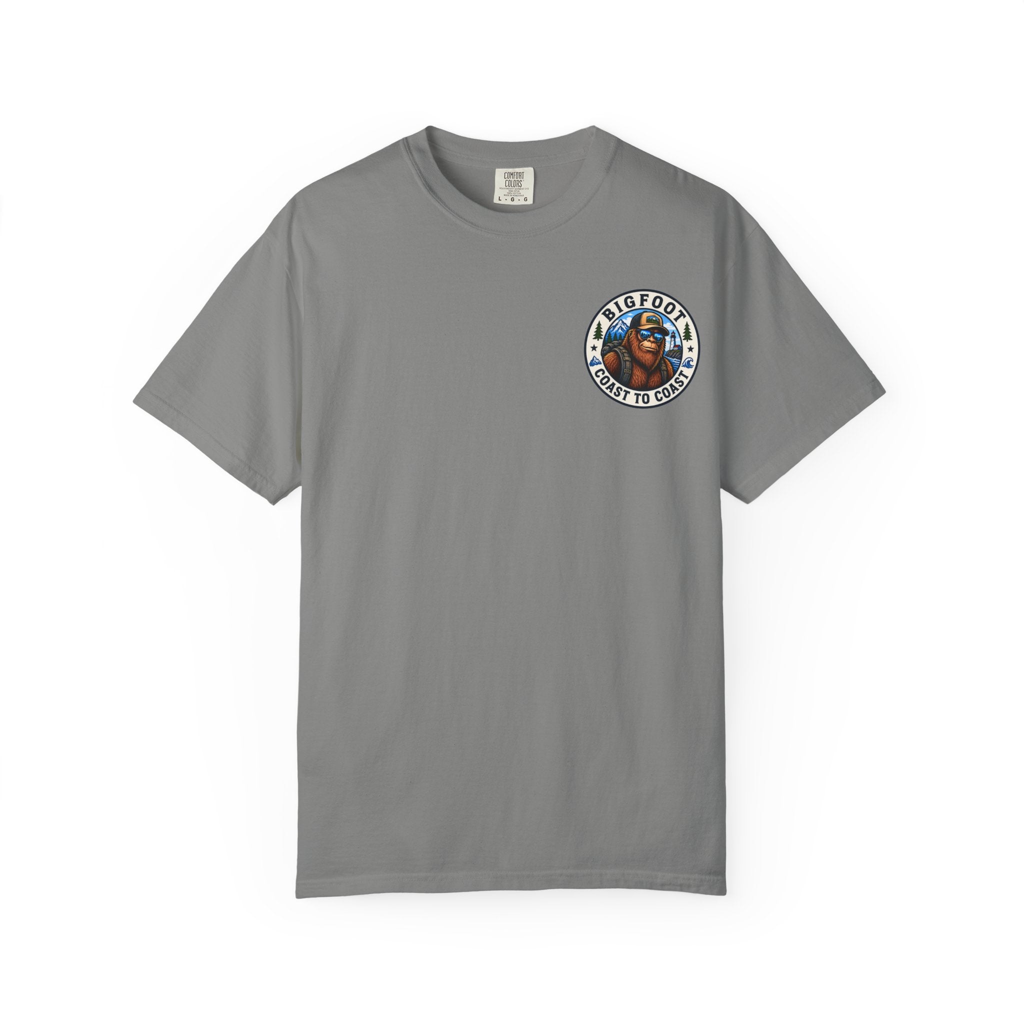 Coast To Coast Bigfoot - Arizona Bigfoot Basketball T-Shirt