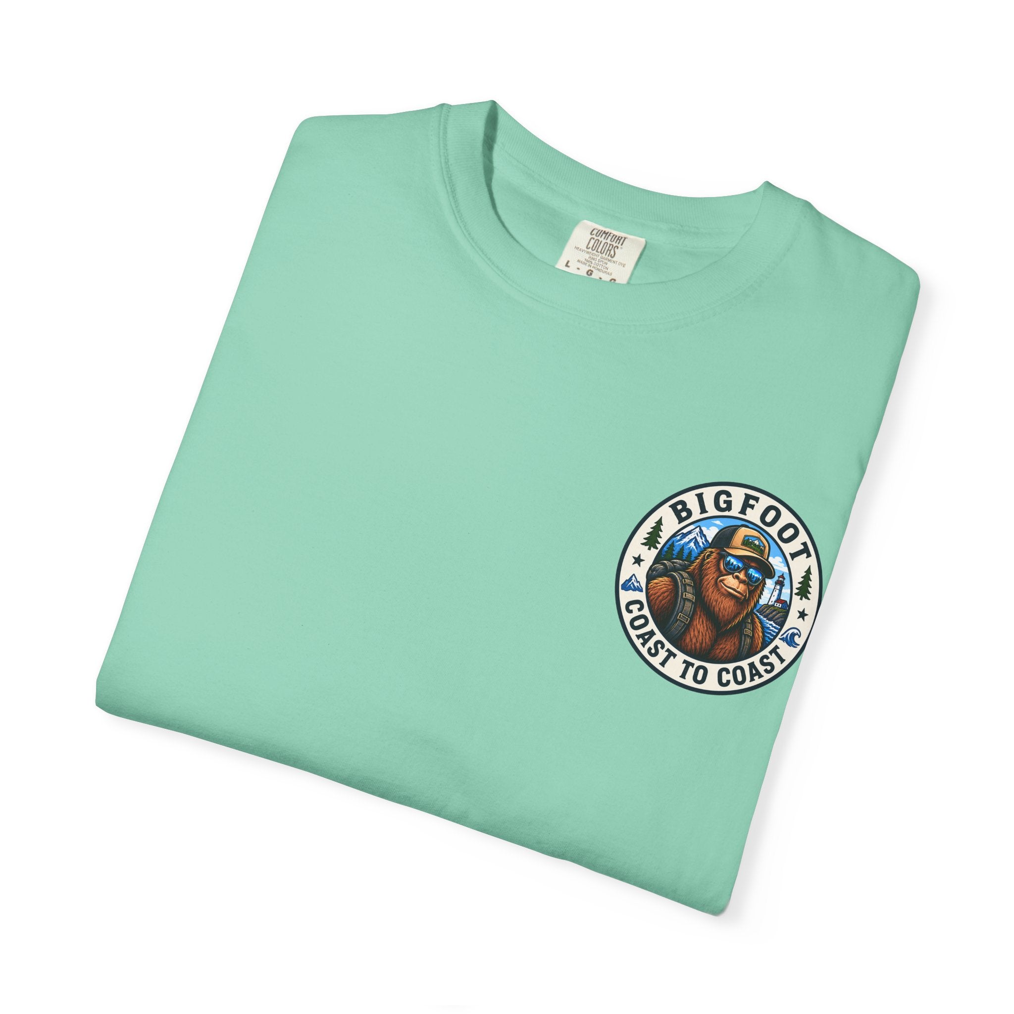 Coast To Coast Bigfoot - Arizona Bigfoot Basketball T-Shirt