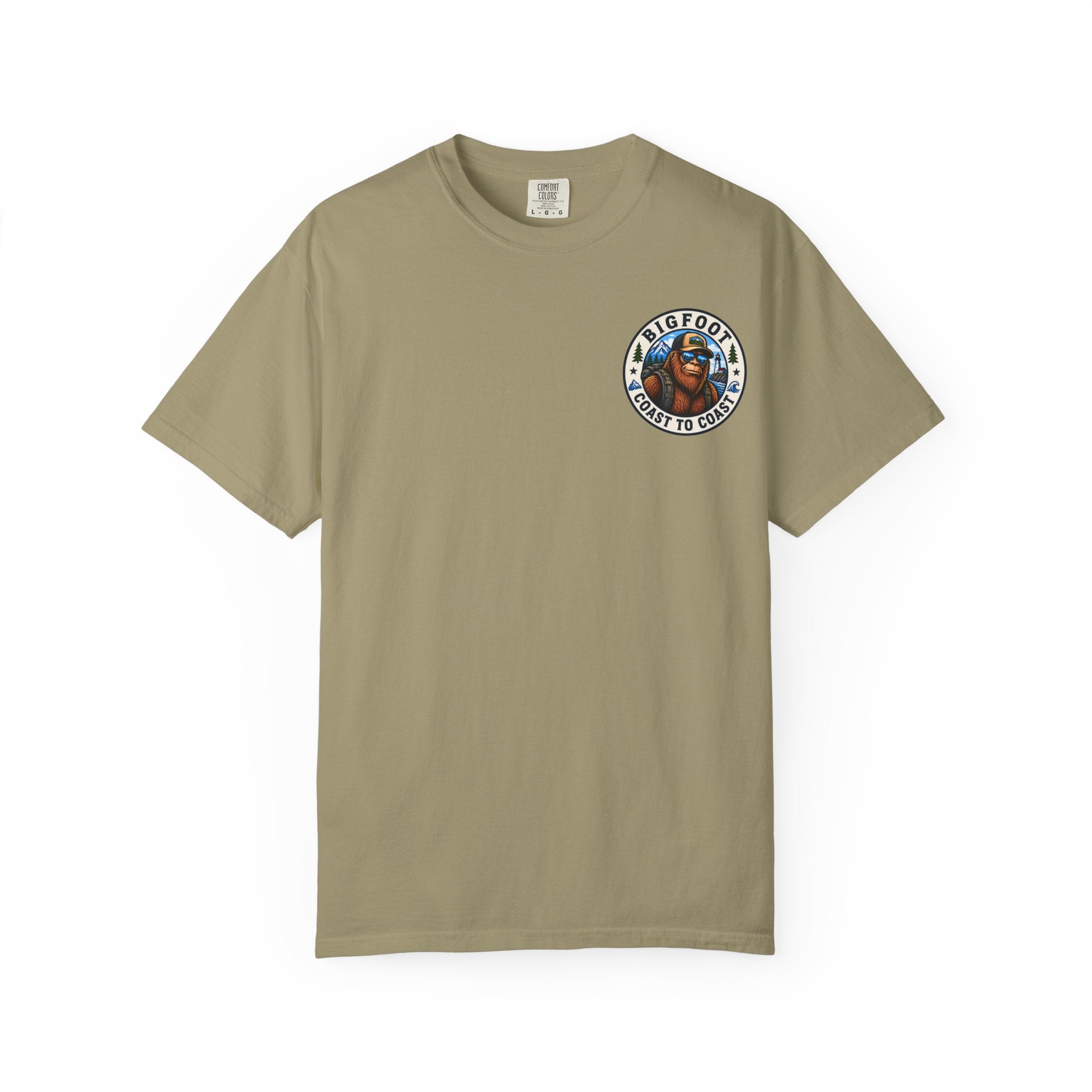 Coast To Coast Bigfoot - Arizona Bigfoot Basketball T-Shirt