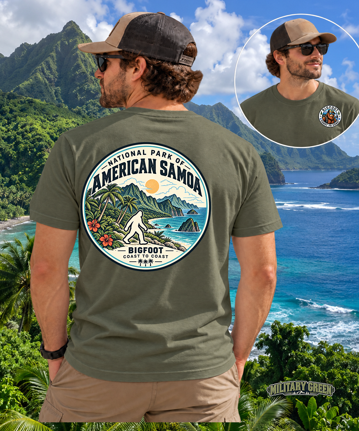 American Samoa National Park- Bigfoot - Bigfoot Coast to Coast