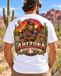 Arizona Bigfoot Baseball T‑Shirt — Vintage Desert Baseball Graphic Tee - Bigfoot Coast to Coast