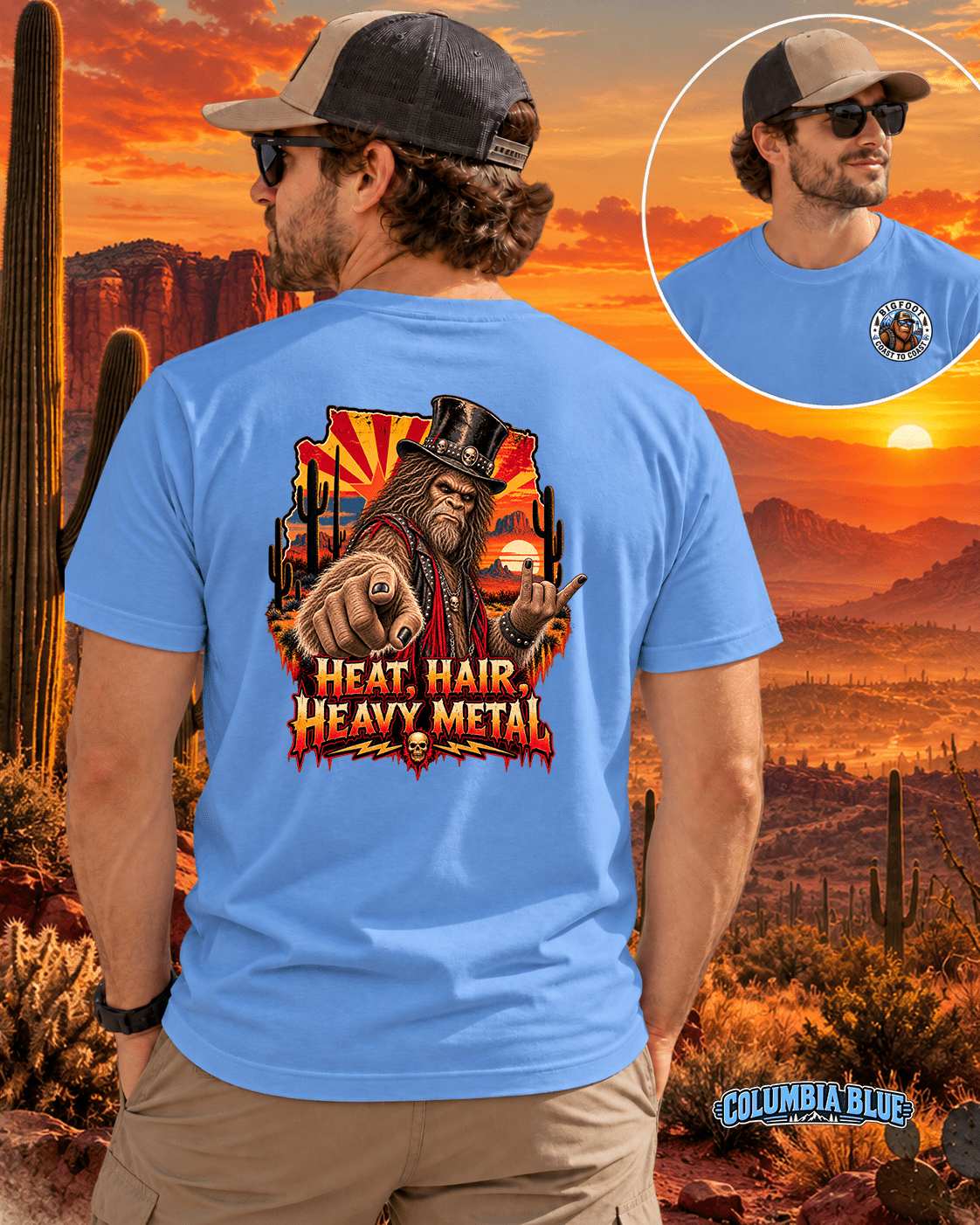 Arizona Bigfoot - Heat - Hair - Heavy Metal - Bigfoot Coast to Coast