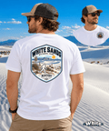 Bigfoot Coast to Coast Shirt - Vintage White Sands National Park Design - Bigfoot Coast to Coast