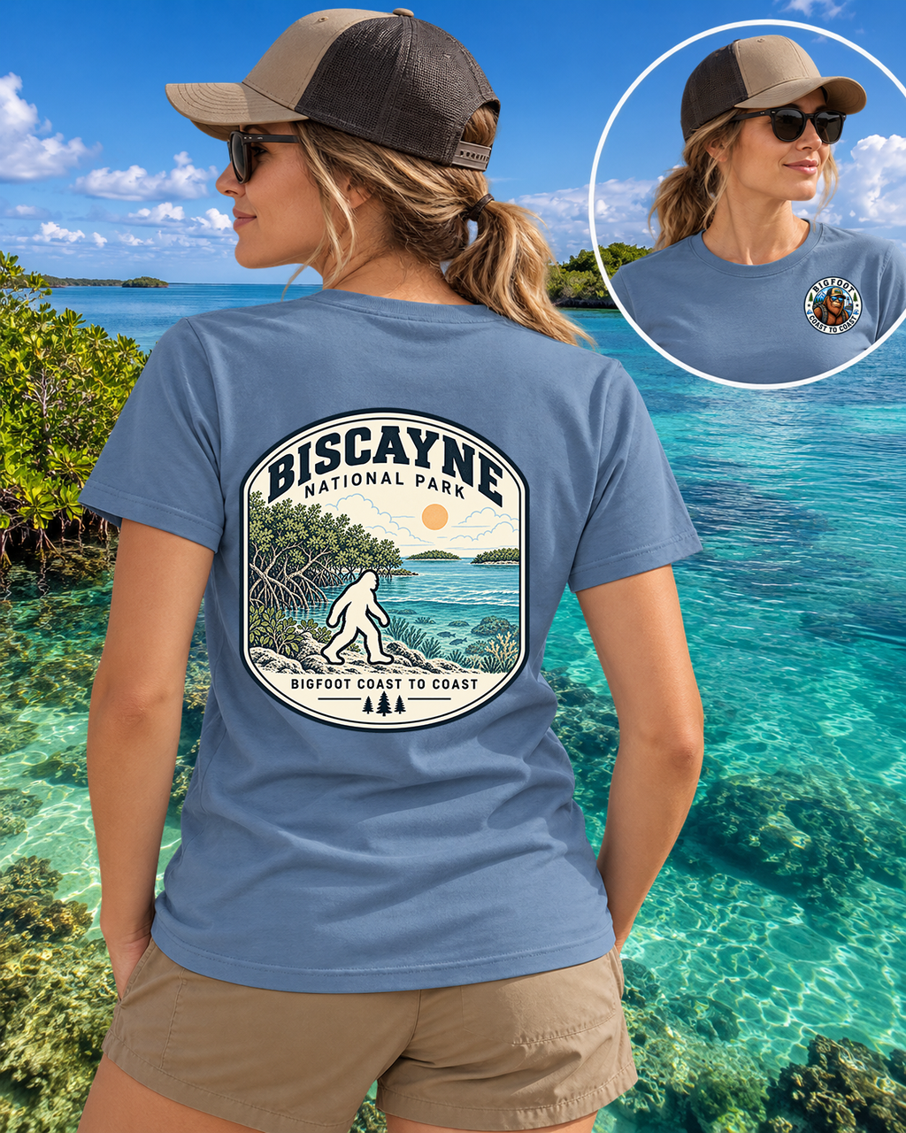 Biscayne National Park Shirt - Bigfoot Coast to Coast