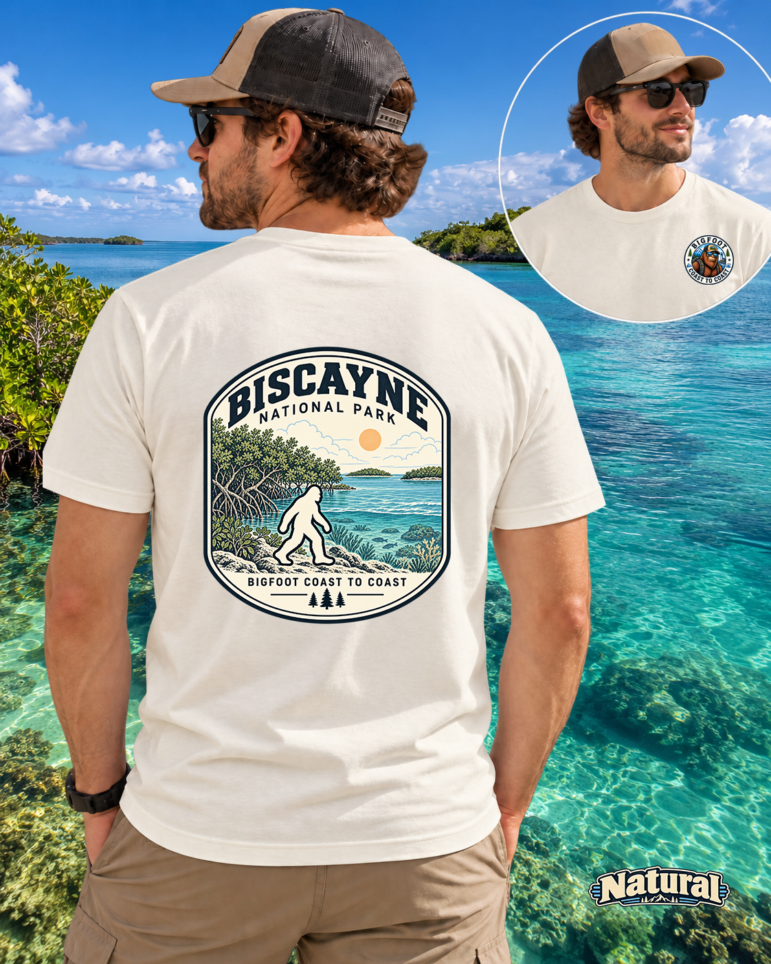 Biscayne National Park Shirt - Bigfoot Coast to Coast