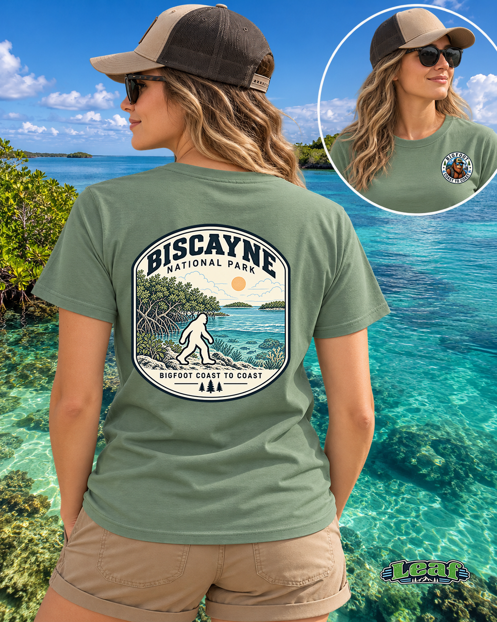 Biscayne National Park Shirt - Bigfoot Coast to Coast