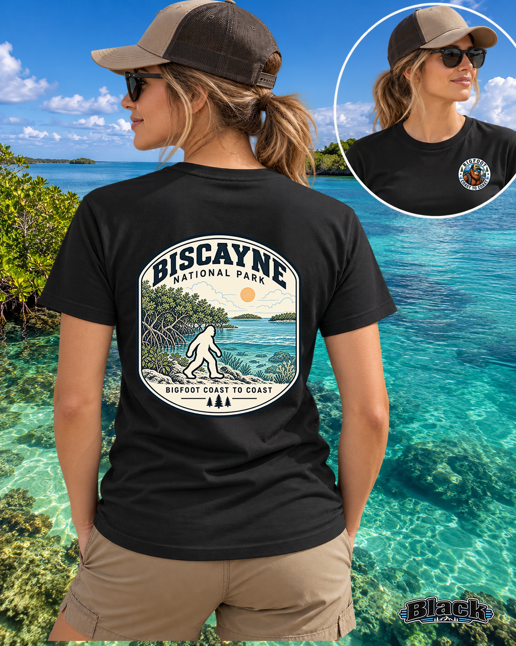 Biscayne National Park Shirt - Bigfoot Coast to Coast