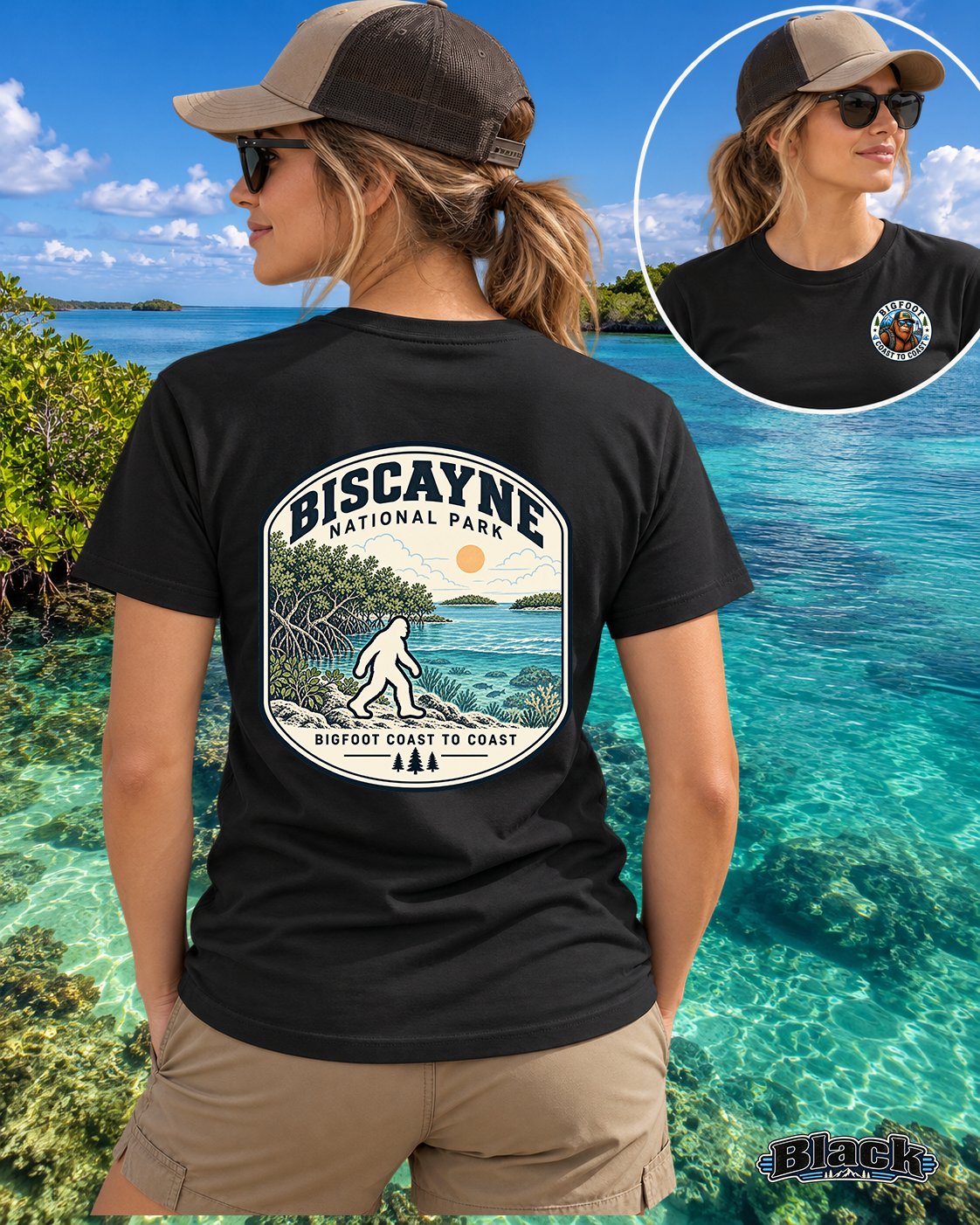 Biscayne National Park Shirt - Bigfoot Coast to Coast
