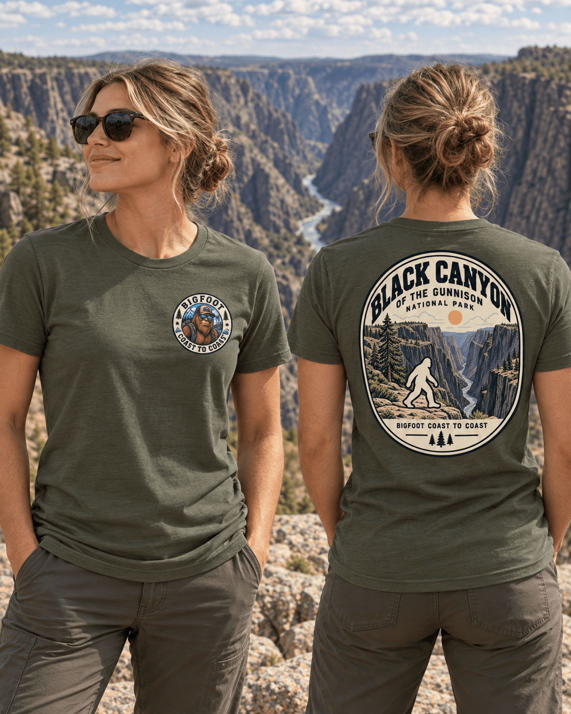 Black Canyon of the Gunnison National Park Shirt - Bigfoot Coast to Coast