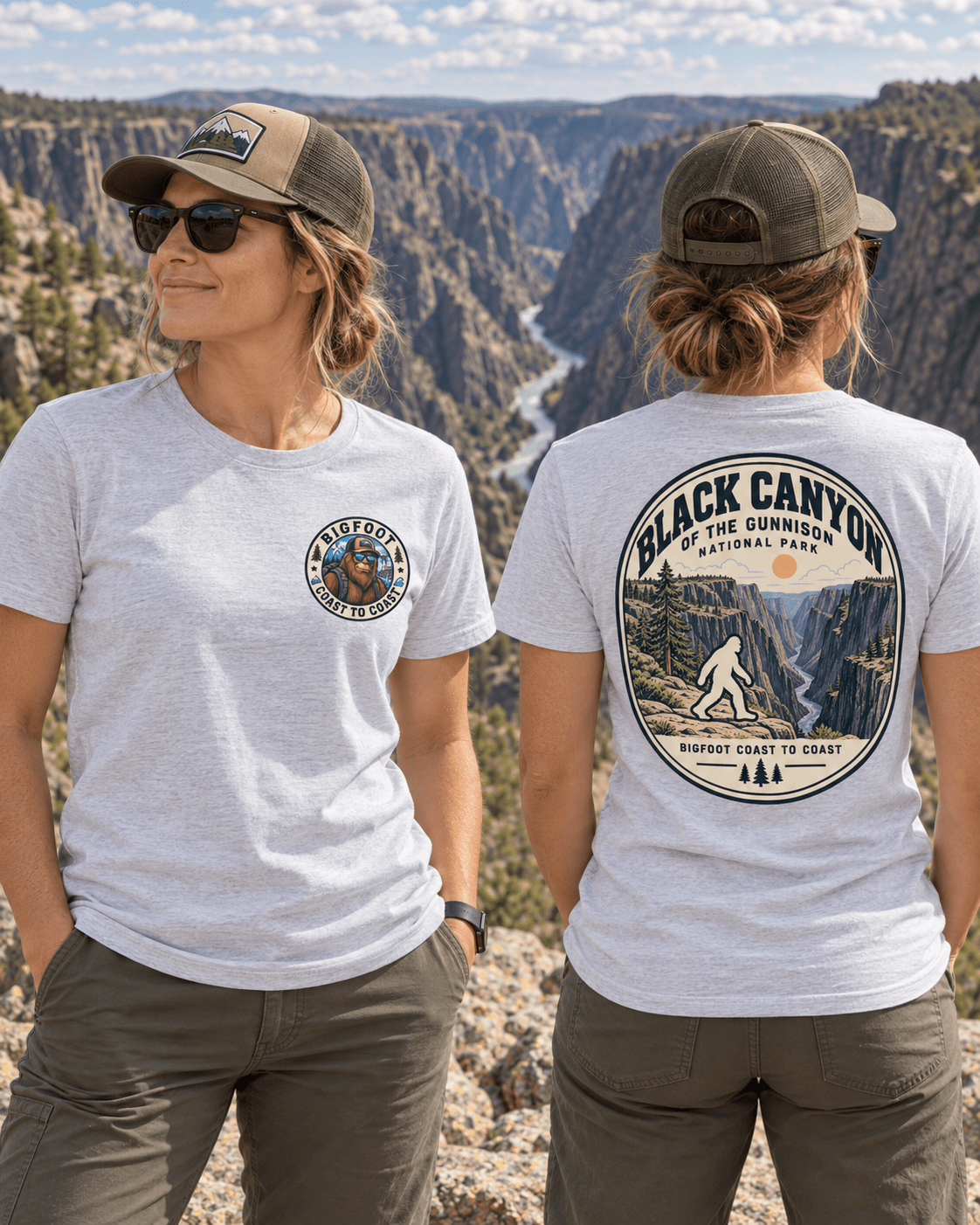 Black Canyon of the Gunnison National Park Shirt - Bigfoot Coast to Coast