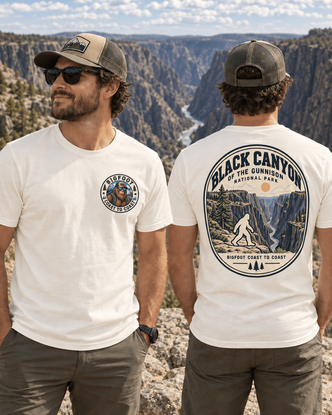Black Canyon of the Gunnison National Park Shirt - Bigfoot Coast to Coast