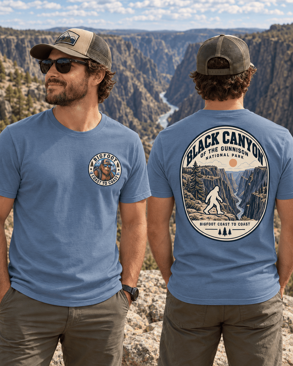 Black Canyon of the Gunnison National Park Shirt - Bigfoot Coast to Coast
