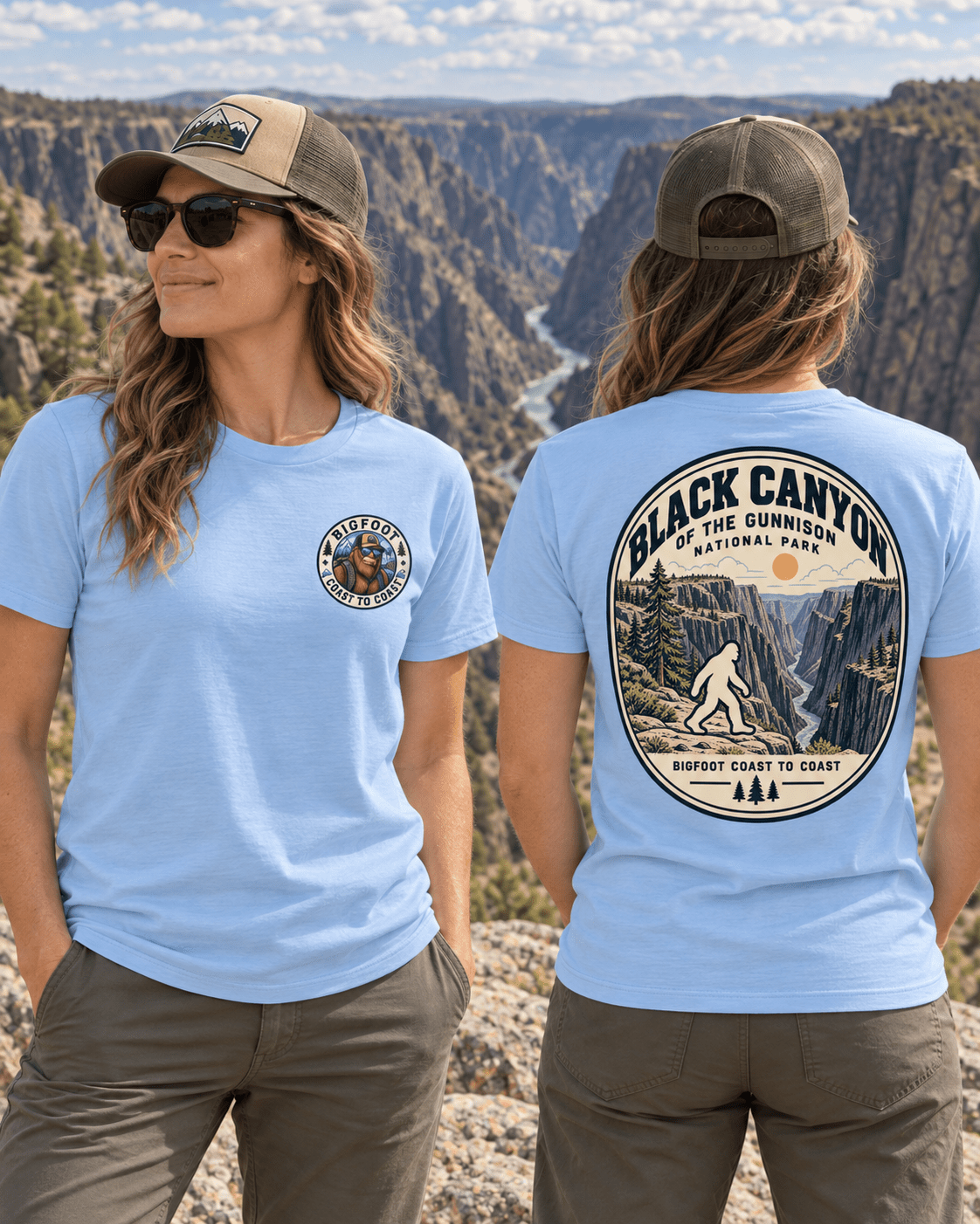 Black Canyon of the Gunnison National Park Shirt - Bigfoot Coast to Coast