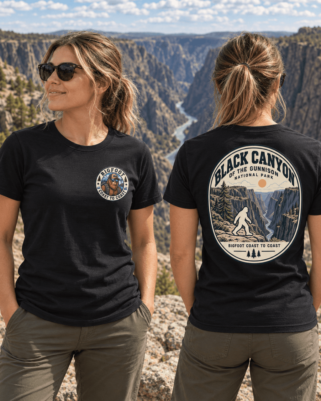Black Canyon of the Gunnison National Park Shirt - Bigfoot Coast to Coast